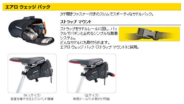 エアロ ウェッジ パック