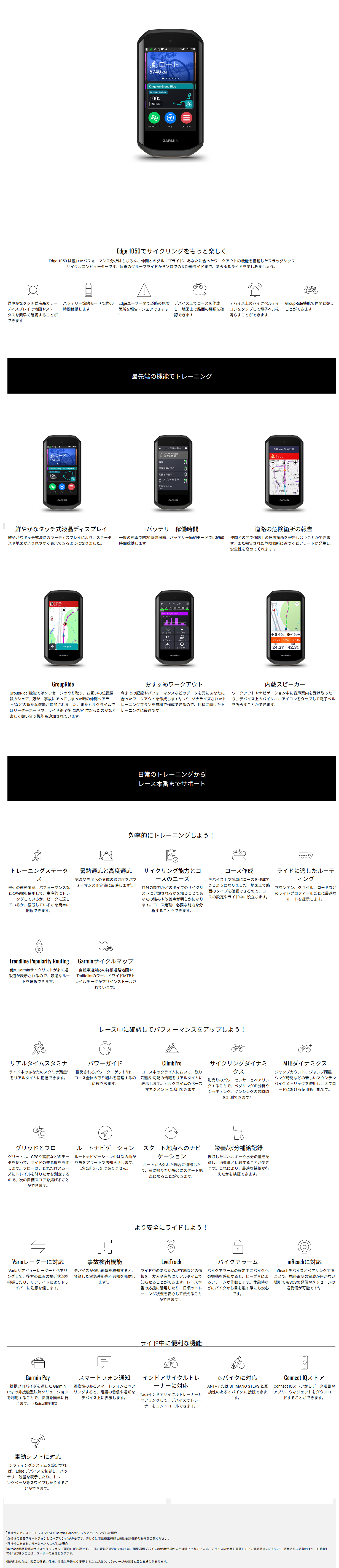 EDGE 1050(本体のみ)