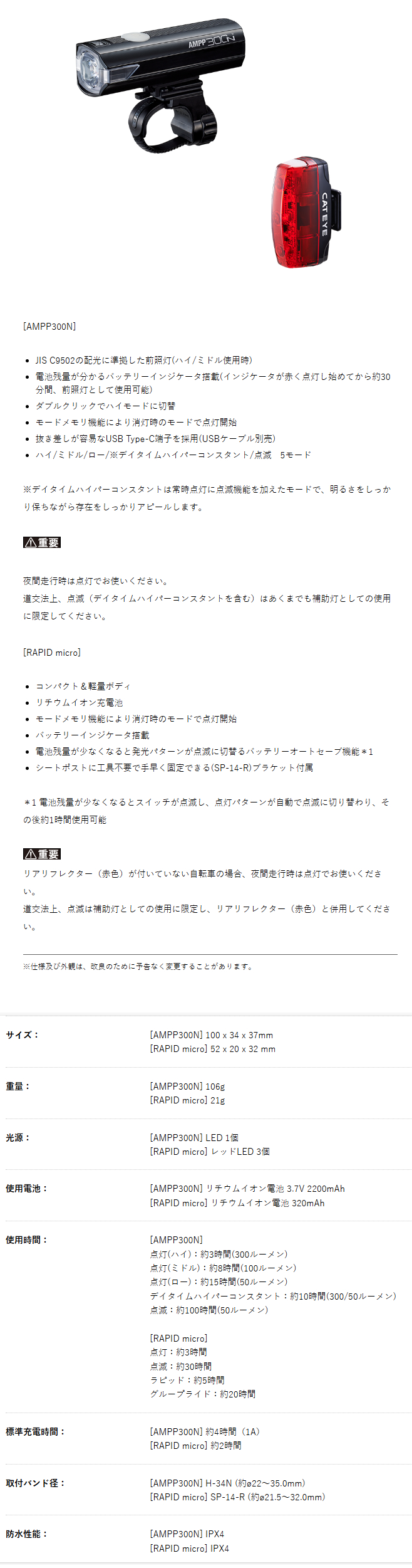 HL-EL083NRC+TL-LD620（アンプ300エヌ+ラピッドマイクロ）