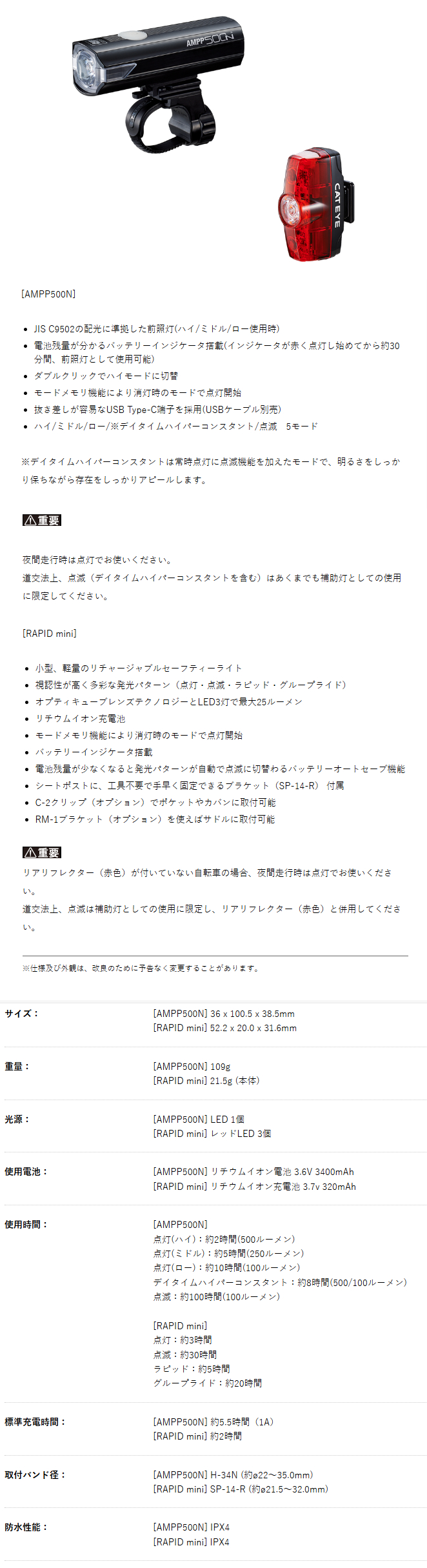 HL-EL085NRC+TL-LD635(アンプ500エヌ+ラピッドミニ)