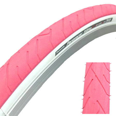 RIBMO-S(ピンクトレッド/ホワイトサイド・W/O 700×28C)