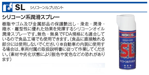 シリコーンルブリカント