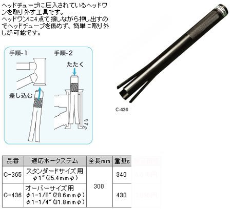 C-436(ヘッドワンポンチ)