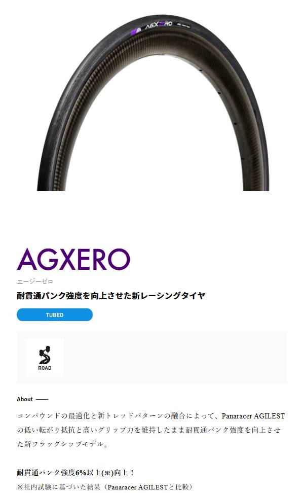 エージーゼロ（黒/黒・700×30C）