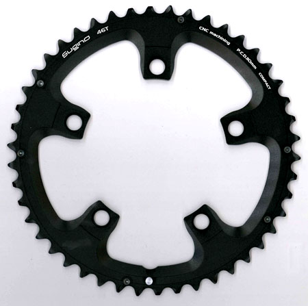 【★大感謝セール】 SUGINO 10速9速ダブルチェーンリング PE110S パーツ