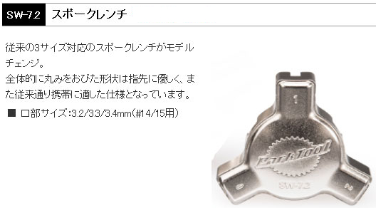 SW-7.2(スポークレンチ)