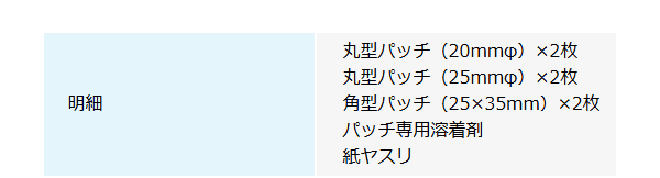 VP-1C（パッチキット）