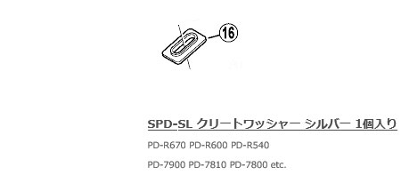 PD-7750 クリートワッシャー(1個)